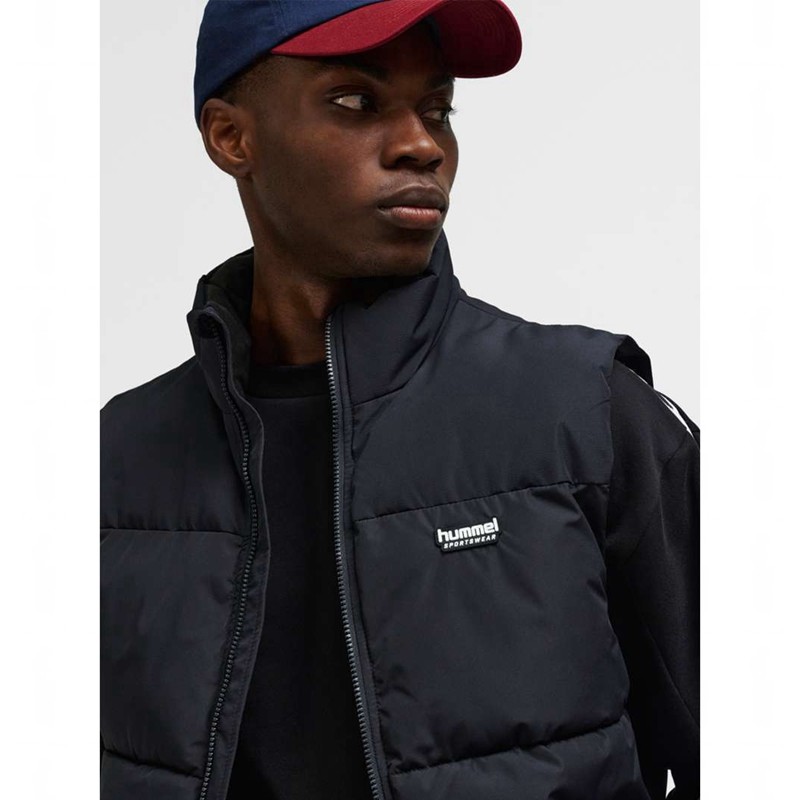 Basket Hummel Puff Vest Sportswear Homme Noir | 212960-957
