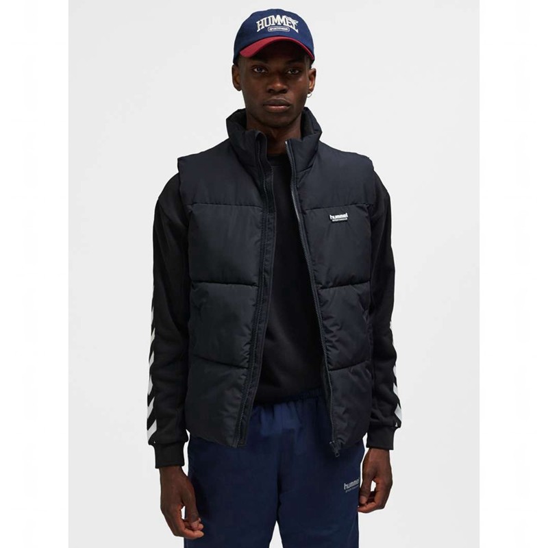 Basket Hummel Puff Vest Sportswear Homme Noir | 212960-957