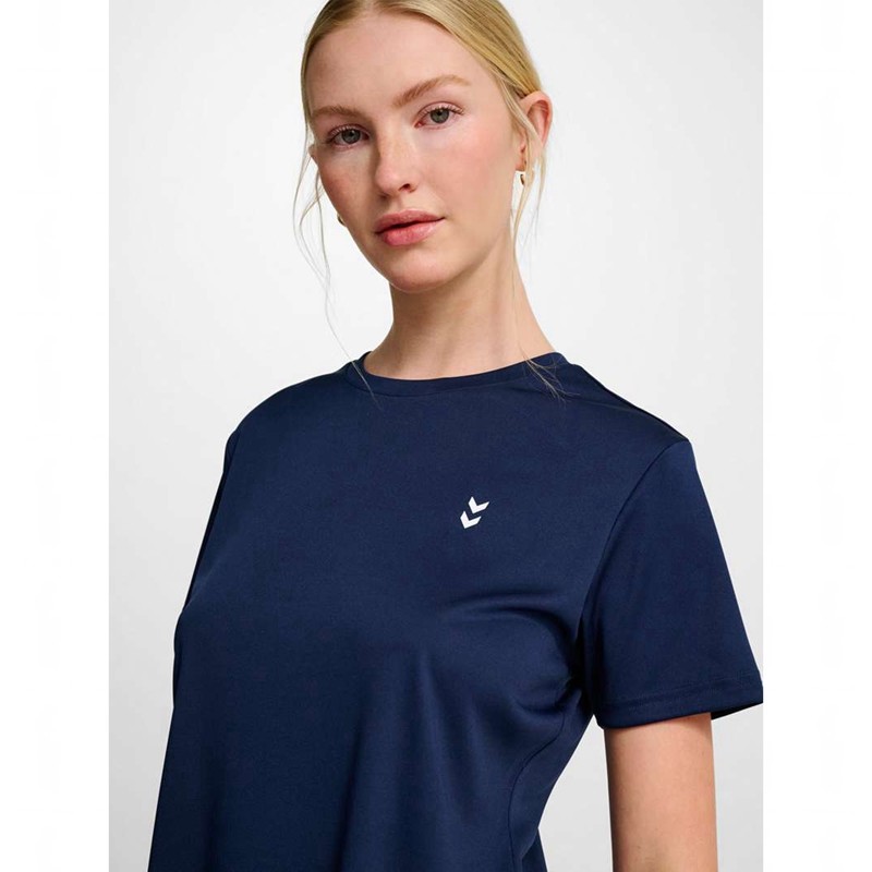 Basket Hummel Pulse Training W S/S Femme Bleu Marine | 388069-541