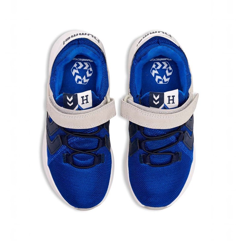 Basket Hummel Reach 300 Recycled Jr Enfant Bleu | 330971-881