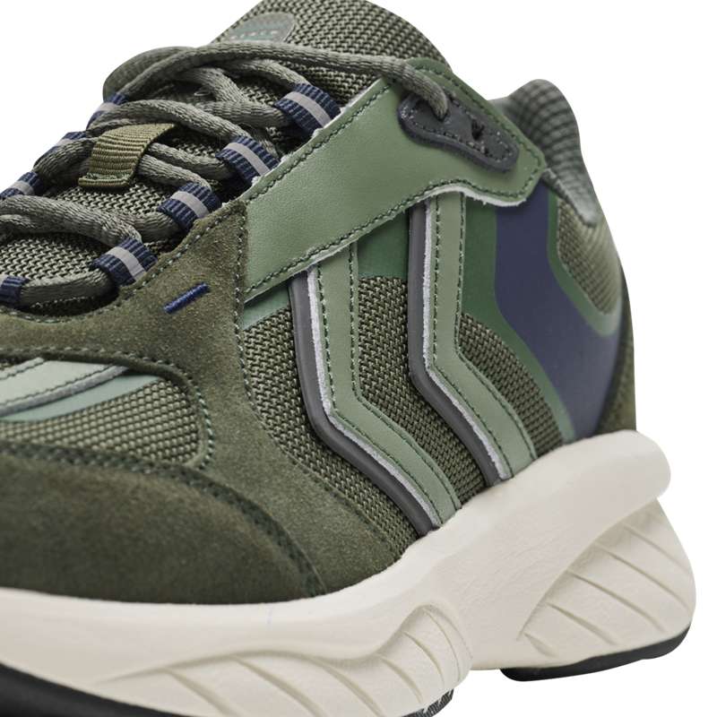 Basket Hummel Reach Lx 6000 Urban Homme Vert | 392006-831