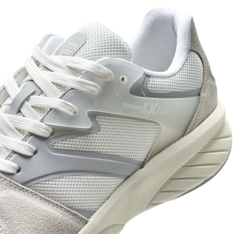 Basket Hummel Reach Lx 8000 Homme Blanche | 949859-296