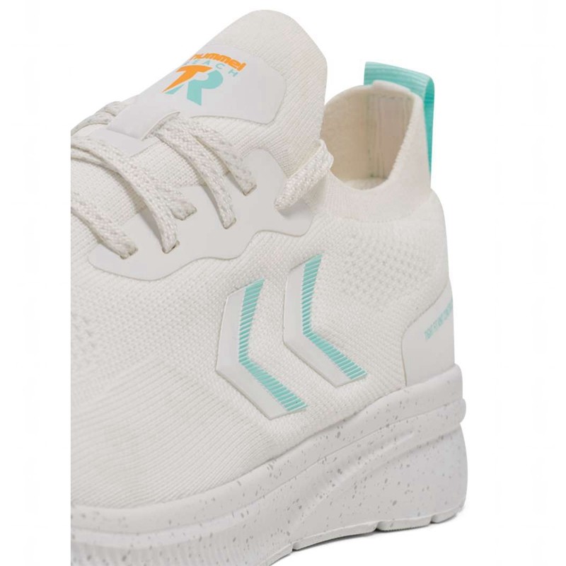 Basket Hummel Reach Tr Fit Femme Blanche | 335027-945