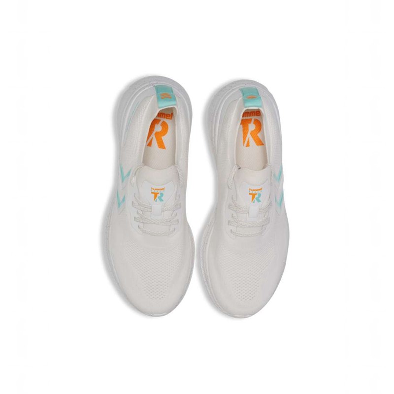 Basket Hummel Reach Tr Fit Femme Blanche | 335027-945