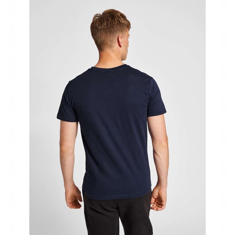 Basket Hummel Red Basic S/S Homme Bleu Marine | 049680-243