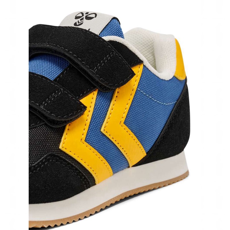 Basket Hummel Reflex Double Multi Jr Enfant Bleu | 803400-124