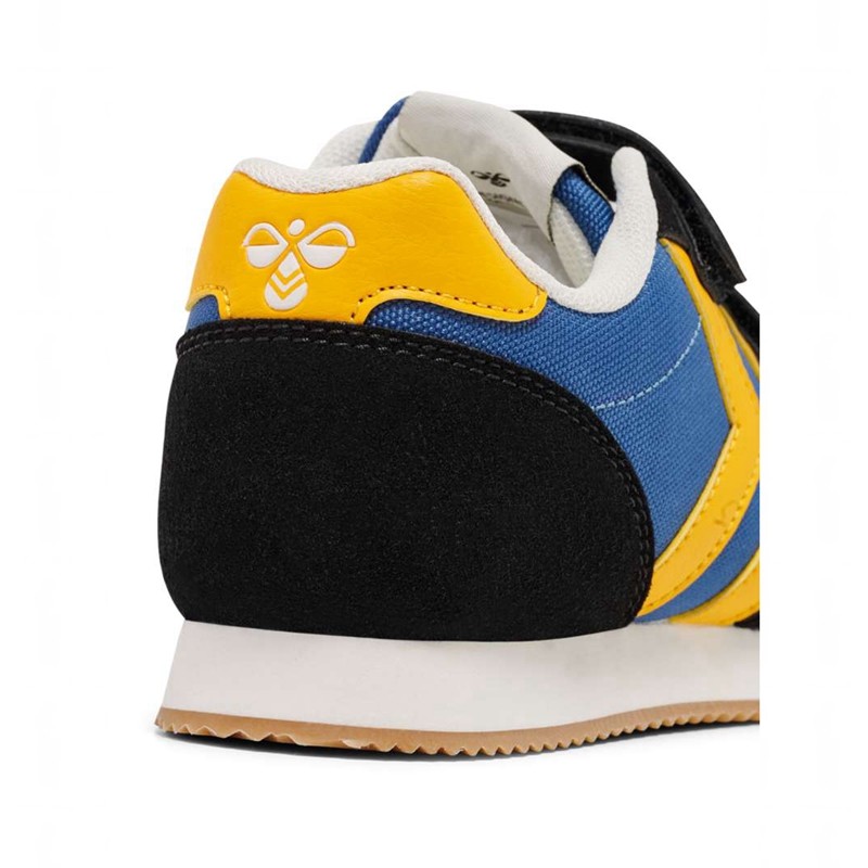 Basket Hummel Reflex Double Multi Jr Enfant Bleu | 803400-124