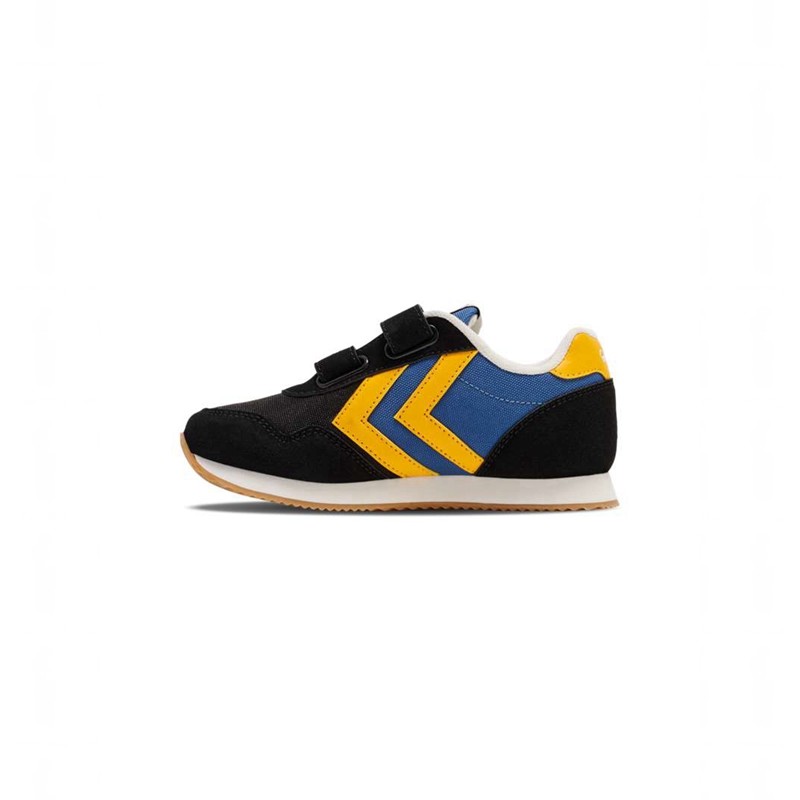 Basket Hummel Reflex Double Multi Jr Enfant Bleu | 803400-124