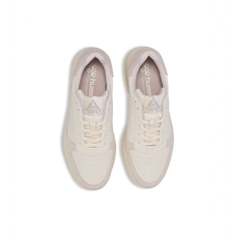 Basket Hummel Royal Hb Em Femme Blanche | 009492-676