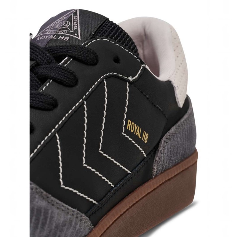 Basket Hummel Royal Hb Em Femme Noir | 478036-285
