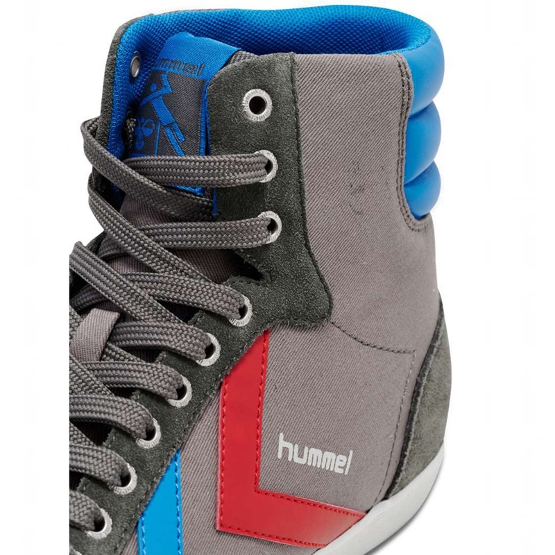 Basket Hummel Slimmer Stadil High Femme Bleu | 343689-180