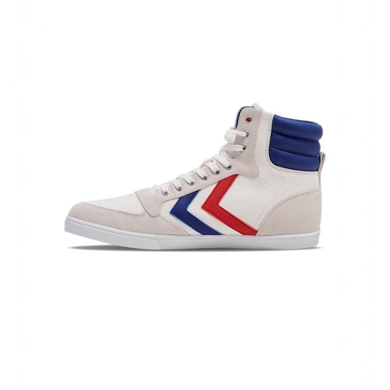 Basket Hummel Slimmer Stadil High Femme Blanche | 419477-929