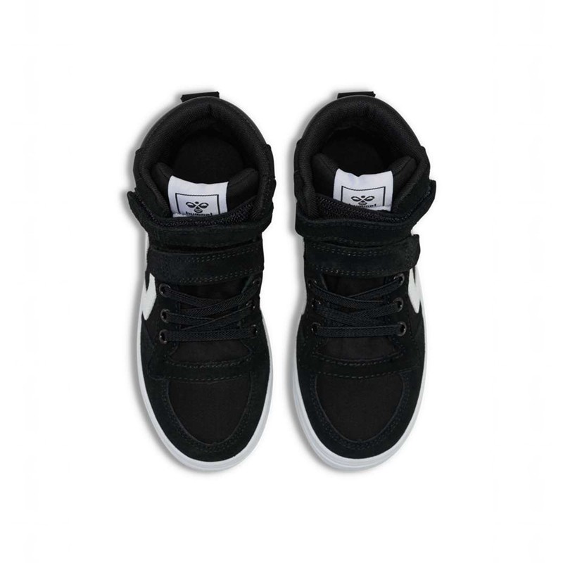 Basket Hummel Slimmer Stadil High Jr Enfant Noir | 039566-620