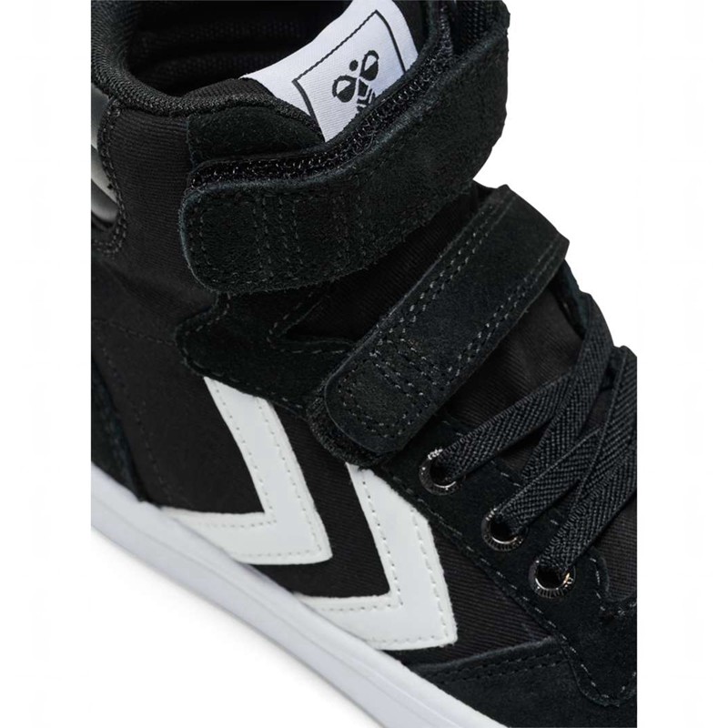 Basket Hummel Slimmer Stadil High Jr Enfant Noir | 039566-620