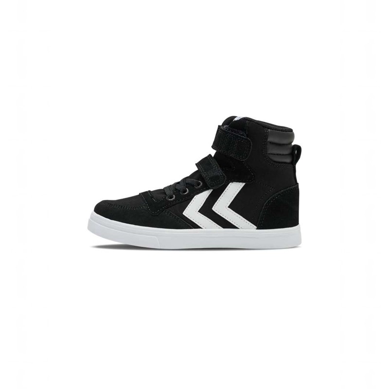 Basket Hummel Slimmer Stadil High Jr Enfant Noir | 039566-620