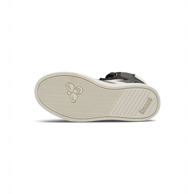 Basket Hummel Slimmer Stadil Leather High Jr Enfant Noir | 562173-281