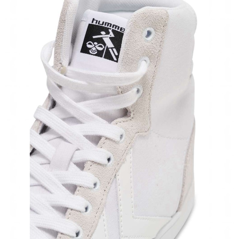 Basket Hummel Slimmer Stadil Tonal High Femme Blanche | 796886-154