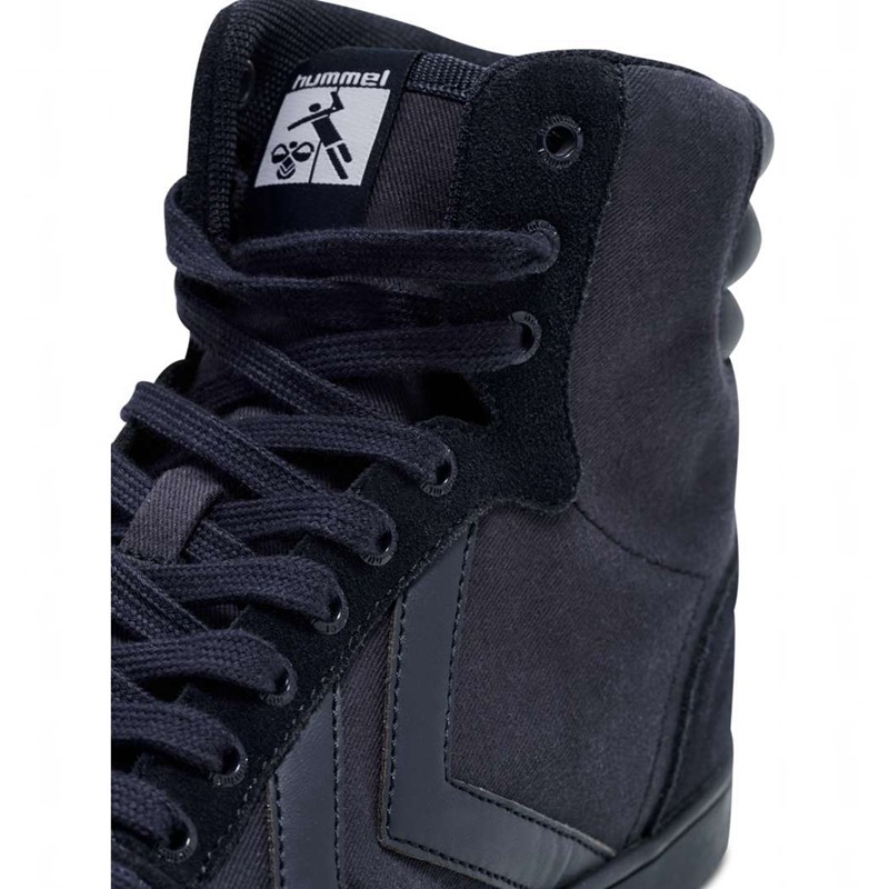 Basket Hummel Slimmer Stadil Tonal High Femme Bleu Marine | 742902-577