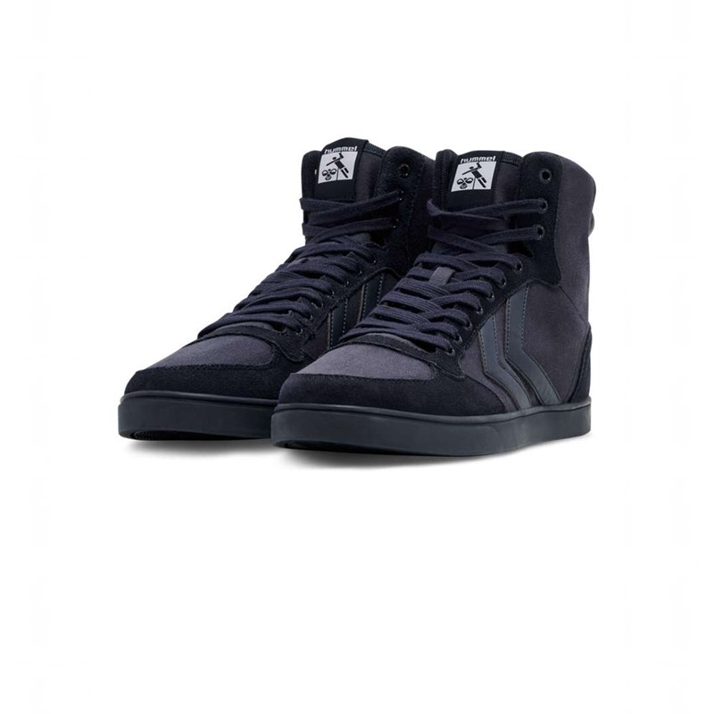 Basket Hummel Slimmer Stadil Tonal High Femme Bleu Marine | 742902-577