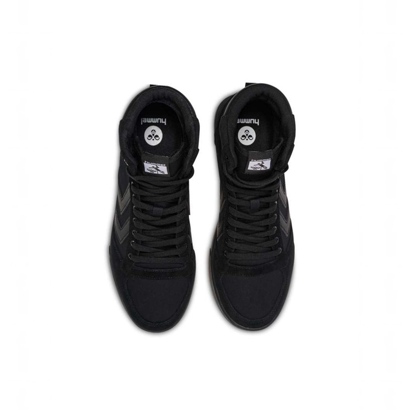 Basket Hummel Slimmer Stadil Tonal High Homme Noir | 310292-473