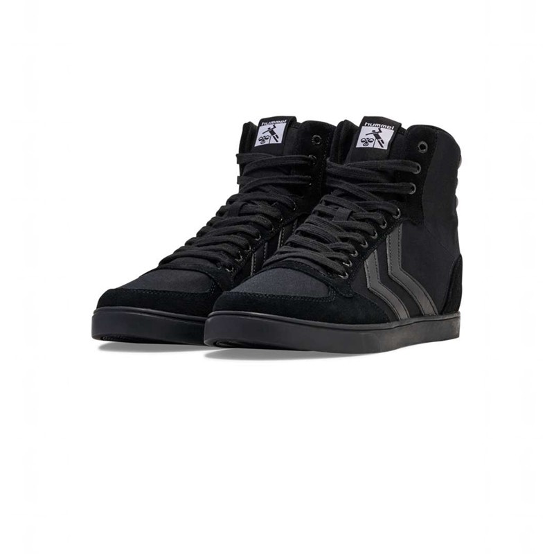 Basket Hummel Slimmer Stadil Tonal High Homme Noir | 310292-473