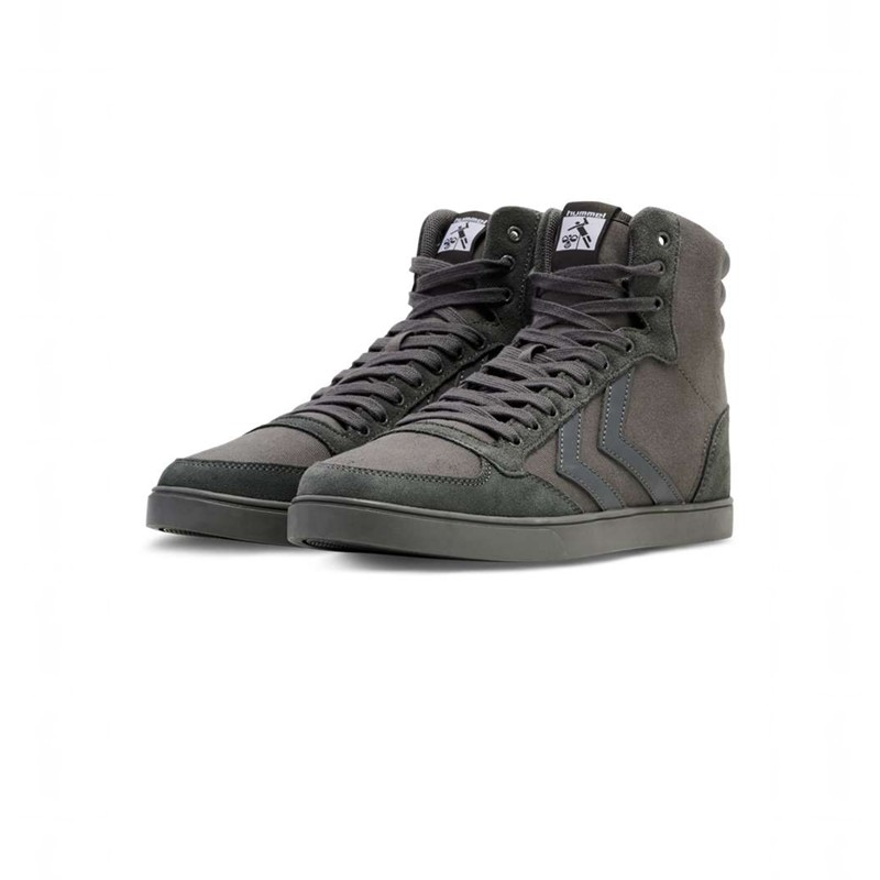 Basket Hummel Slimmer Stadil Tonal High Homme Grise | 212342-099