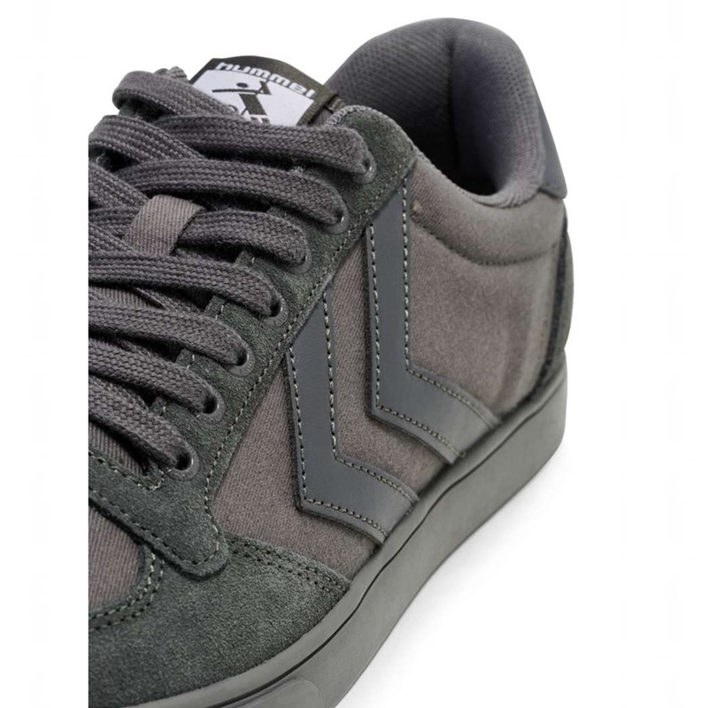 Basket Hummel Slimmer Stadil Tonal Low Homme Grise | 422304-078