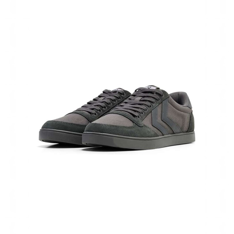 Basket Hummel Slimmer Stadil Tonal Low Homme Grise | 422304-078