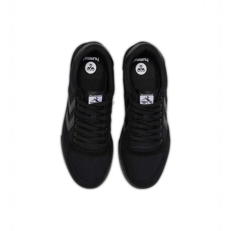 Basket Hummel Slimmer Stadil Tonal Low Homme Noir | 265188-724