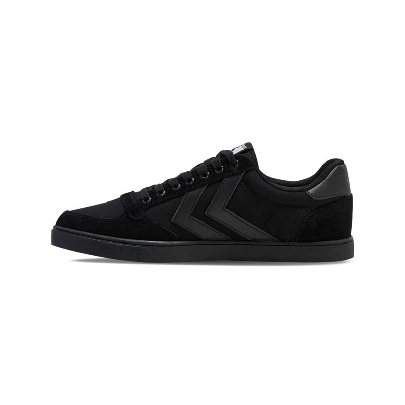 Basket Hummel Slimmer Stadil Tonal Low Homme Noir | 265188-724