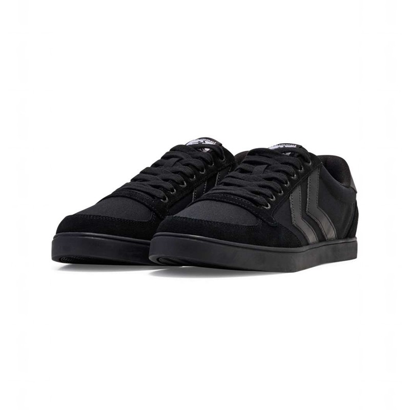 Basket Hummel Slimmer Stadil Tonal Low Homme Noir | 265188-724