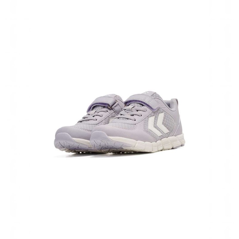 Basket Hummel Speed Jr Enfant Grise | 161792-067