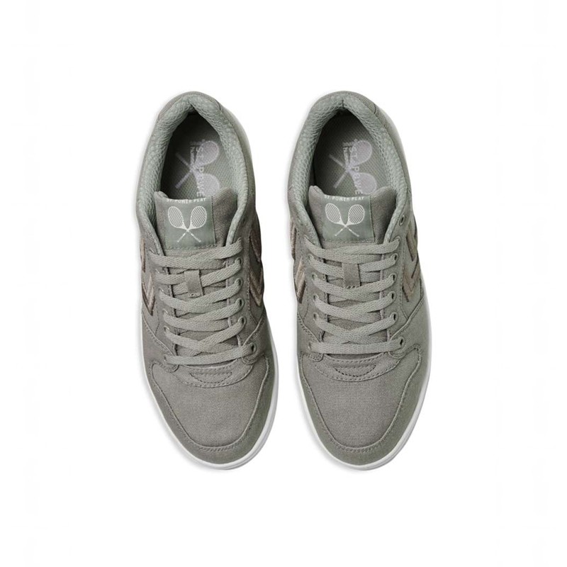 Basket Hummel St. Power Play Canvas Homme Grise | 149893-271