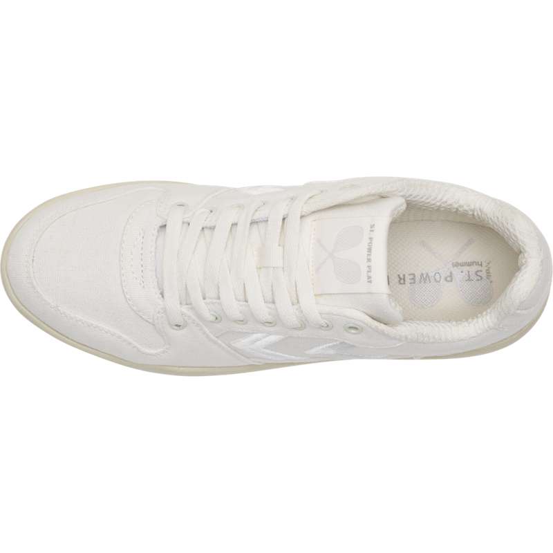 Basket Hummel St. Power Play Canvas Homme Blanche | 170500-789