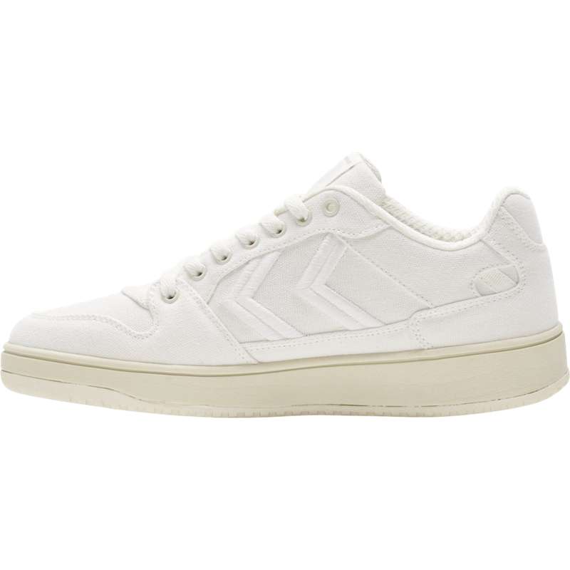 Basket Hummel St. Power Play Canvas Homme Blanche | 170500-789