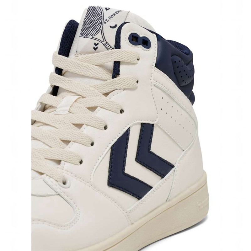 Basket Hummel St Power Play Mid Pl Femme Noir | 972159-328
