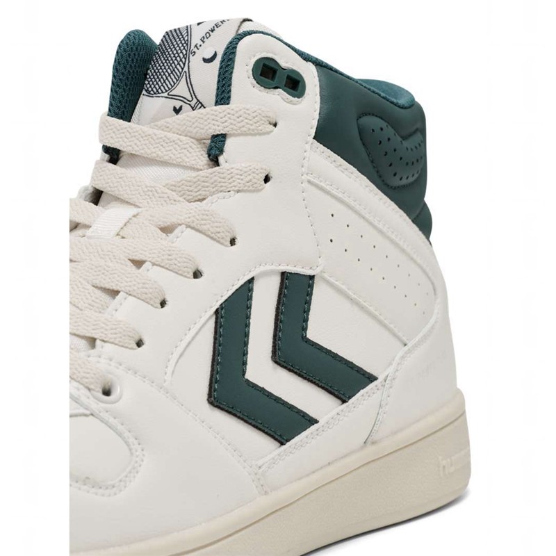 Basket Hummel St Power Play Mid Pl Homme Blanche | 569769-394
