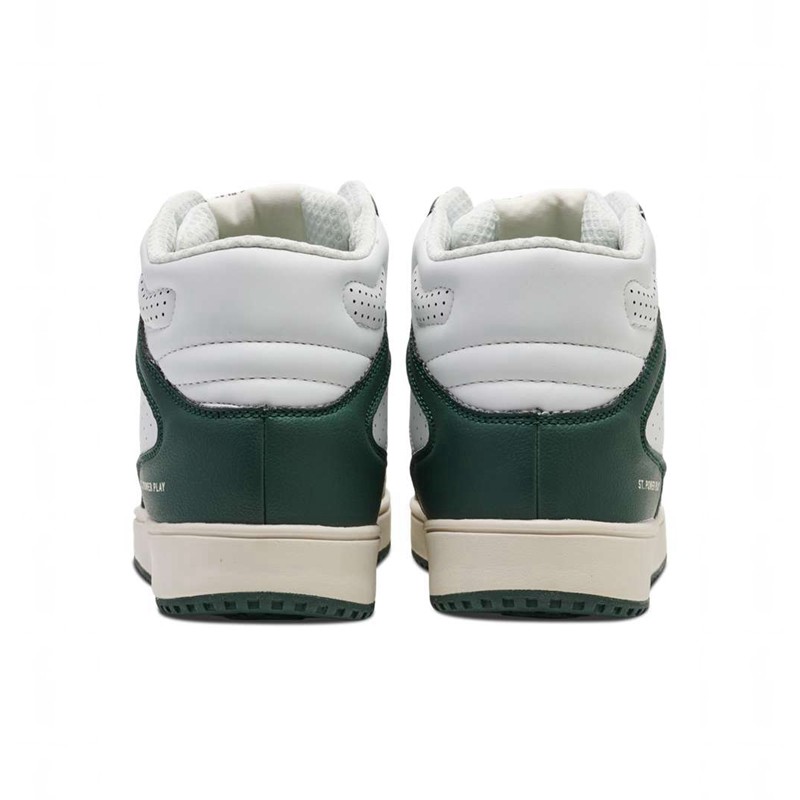Basket Hummel St. Power Play Mid Rt Femme Blanche | 211453-761