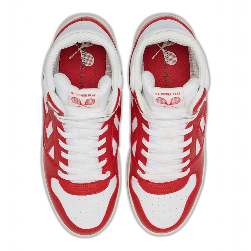 Basket Hummel St. Power Play Mid Rt Femme Rouge | 332183-537
