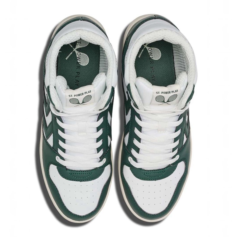 Basket Hummel St. Power Play Mid Rt Homme Blanche | 296523-040