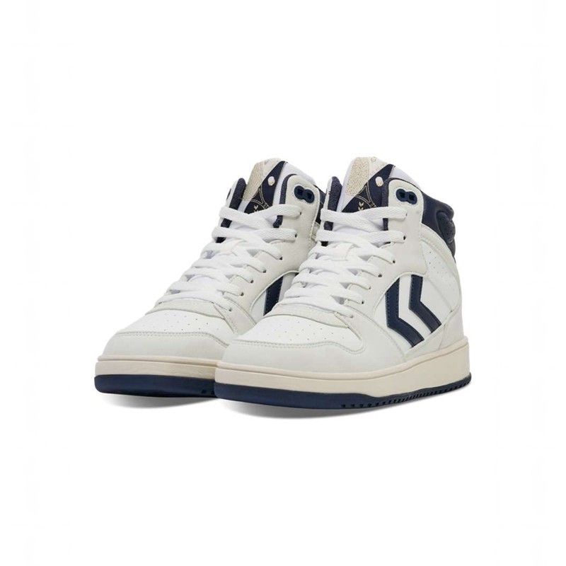 Basket Hummel St. Power Play Mid Rtm Homme Blanche | 462431-607