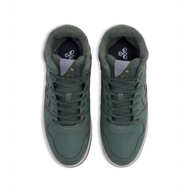 Basket Hummel St. Power Play Mid Tex Homme Vert | 215712-835