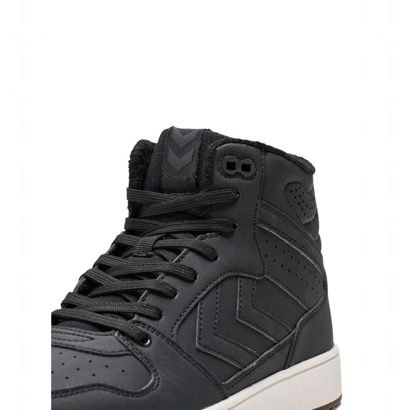 Basket Hummel St. Power Play Mid Winter Homme Noir | 553681-893