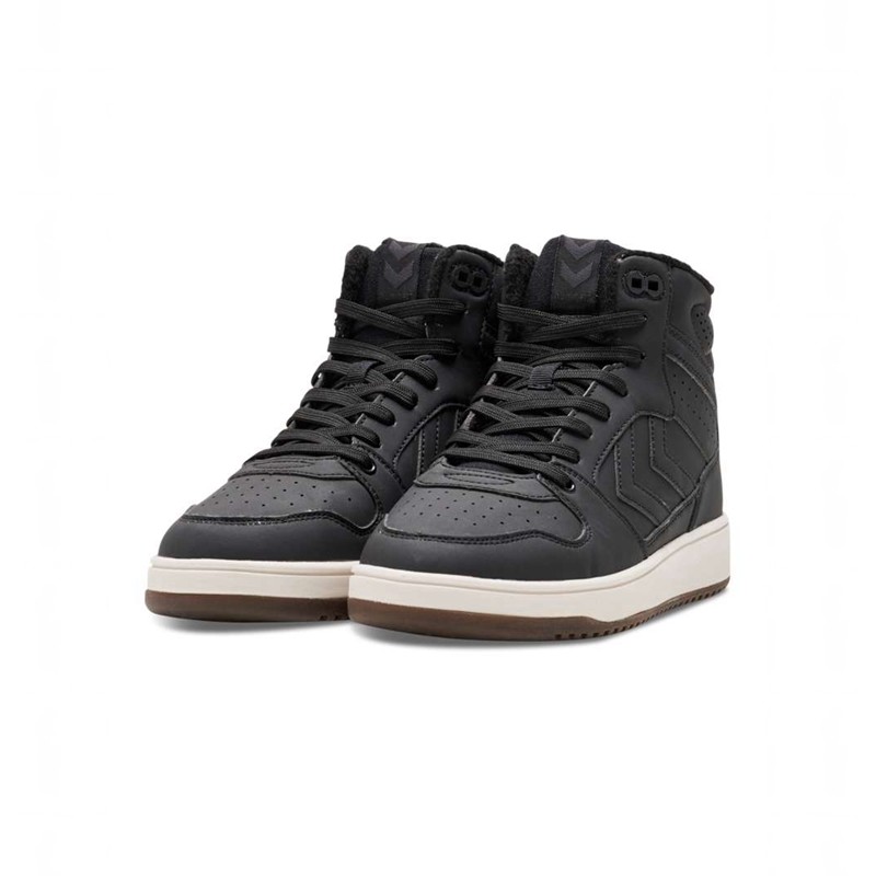 Basket Hummel St. Power Play Mid Winter Homme Noir | 553681-893