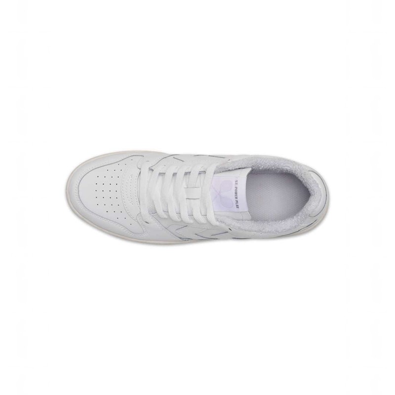 Basket Hummel St. Power Play Retro Femme Blanche | 734424-841