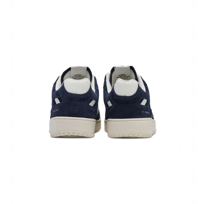 Basket Hummel St. Power Play Suede Homme Bleu Marine | 815214-139