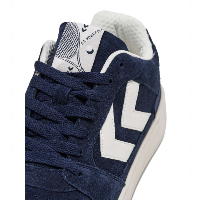 Basket Hummel St. Power Play Suede Homme Bleu Marine | 815214-139