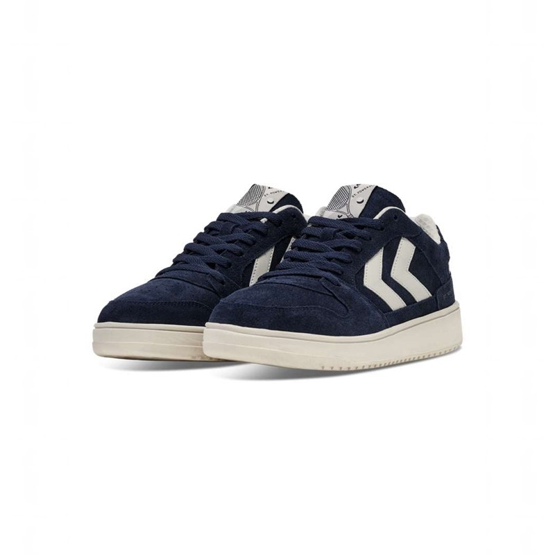 Basket Hummel St. Power Play Suede Homme Bleu Marine | 815214-139