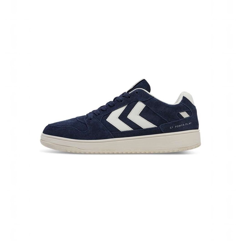 Basket Hummel St. Power Play Suede Homme Bleu Marine | 815214-139