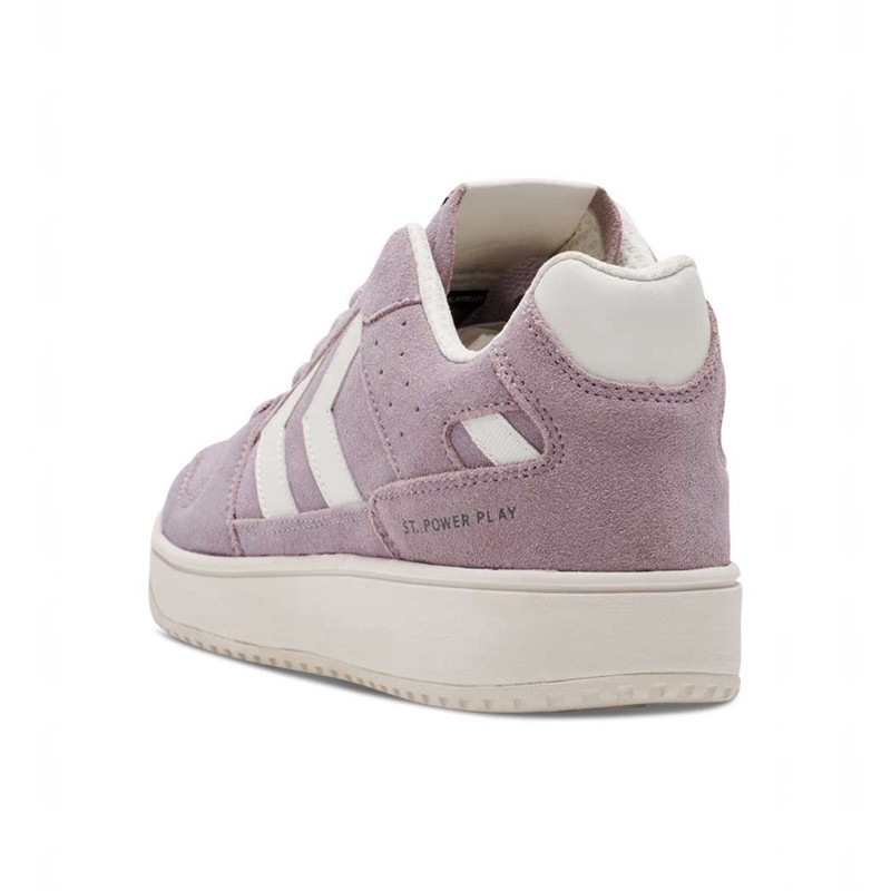 Basket Hummel St. Power Play Suede Homme Violette | 027247-700